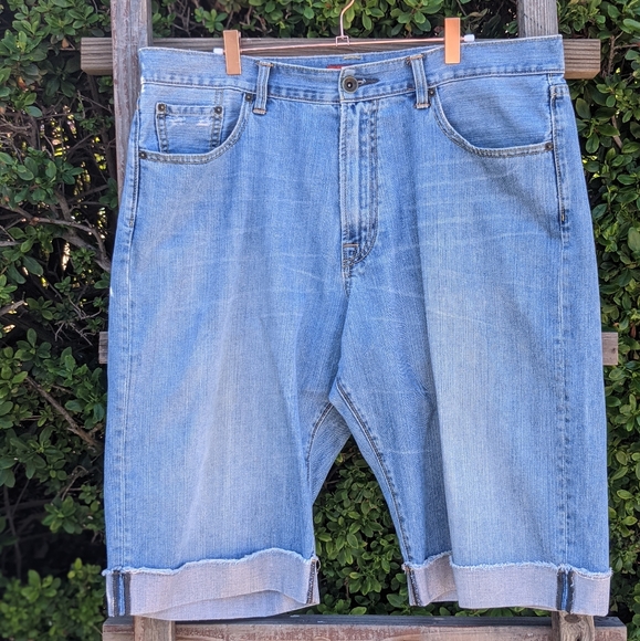 Ed Hardy Christian Audigier Men's Denim Shorts  36 waist - Picture 8 of 15